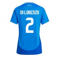 Camiseta Italia Giovanni Di Lorenzo #2 Primera Equipación para mujer Eurocopa 2024 manga corta